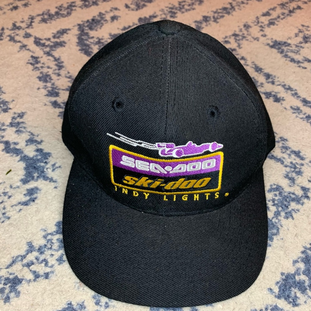 Vintage INDY LIGHTS 90s Sea Doo - Ski Doo Hat Adjustable